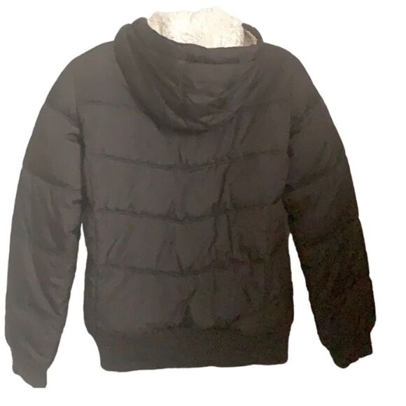 Old Navy Brown Hooded Coat – Size XXL (Girls) - Picture 4 of 11